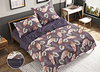 Комплект постельного белья с одеялом De Verano - Y100-57 код1176