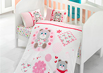 КПБ Victoria baby Ясли Ранфорс Baby Love - 1133-01
