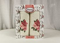 Набор полотенец Vianna Luxury Series (50x90, 70x140) - 8363-09