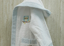 Детский банный халат Volenka Совёнок - 12155-22