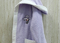 Детский банный халат Volenka Девочка в шляпе - 12155-32