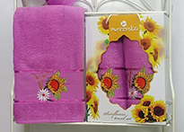 Набор полотенец Merzuka Sunflower (50x80, 70x130) - 8006-06