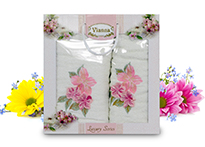 Набор полотенец Vianna Luxury Series (50x90, 70x140) - 8041-07