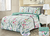 Комплект постельного белья с одеялом De Verano - Y400-18 код1175