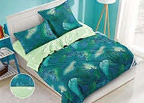 Комплект постельного белья с одеялом De Verano - Y100-35 код1176