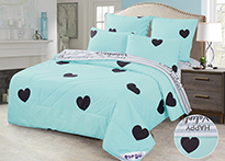 Комплект постельного белья с одеялом De Verano - Y400-06 код1175