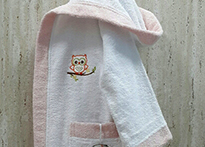 Детский банный халат Volenka Совёнок - 12155-21