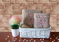 Комплект полотенец Turkiz Sakura - 8482-05