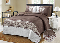Комплект постельного белья с одеялом De Verano - Y400-85 код1175