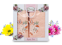 Набор полотенец Vianna Luxury Series (50x90, 70x140) - 8014-08