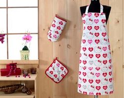 Набор для кухни Hello Kitty (варежка, фартук, прихватка) - 10013-03
