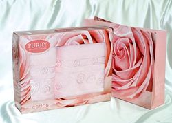Набор полотенец Purry Sikel "Роза" - 8080-1-01