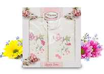 Набор полотенец Vianna Luxury Series (50x90, 70x140) - 8014-02