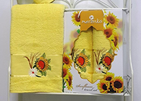 Набор полотенец Merzuka Sunflower (50x80, 70x130) - 8006-05