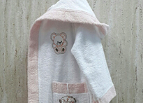 Детский банный халат Volenka Мишка - 12155-13