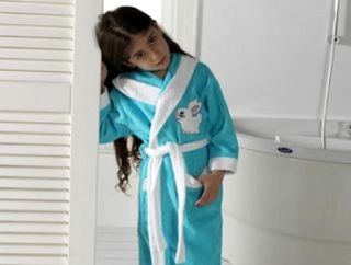 Детский банный халат - 12059-10