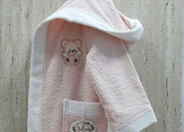 Детский банный халат Volenka Мишка - 12155-30
