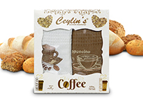 Набор кухонных полотенец Ceylin's Coffee (50x70 - 4 шт) - 8054-07
