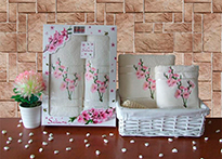 Комплект полотенец Turkiz Sakura - 8482-01