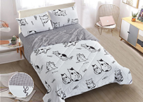 Комплект постельного белья с одеялом De Verano - Y400-74 код1175