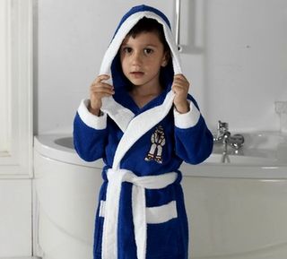 Детский банный халат - 12059-11