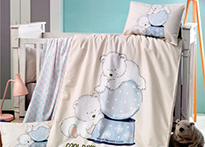 КПБ Victoria baby Ясли Ранфорс Baby Frozen - 1133-04