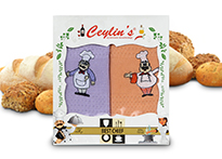 Набор кухонных полотенец Ceylin's Coffee (50x70 - 4 шт) - 8054-04