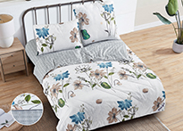Комплект постельного белья с одеялом De Verano - Y100-66 код1176