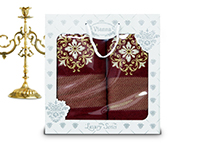 Набор полотенец Vianna Luxury Series (50x90, 70x140) - 8049-07