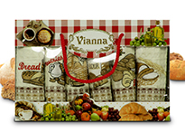 Набор кухонных полотенец Vianna Luxury Series (35x50 - 6 шт) - 8052-18