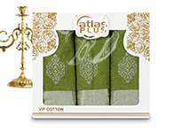 Комплект полотенец Gulcan Atlas Plus (70x140, 50x90-2) - 8121-04
