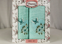 Набор полотенец Vianna Luxury Series (50x90, 70x140) - 8363-02