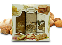 Набор кухонных полотенец Vianna (40x60 - 3 шт) - 8055-09