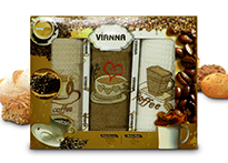 Набор кухонных полотенец Vianna (45x65 - 3 шт) - 8057-17