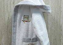 Детский банный халат Volenka Совёнок - 12155-25