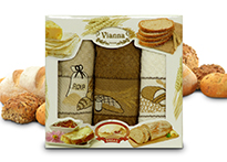 Набор кухонных полотенец Vianna (40x60 - 3 шт) - 8055-04