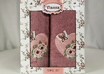 Набор полотенец Vianna Luxury Series (50x90, 70x140) - 8363-06