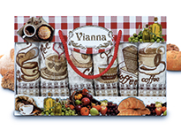 Набор кухонных полотенец Vianna Luxury Series (35x50 - 6 шт) - 8052-13