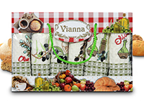 Набор кухонных полотенец Vianna Luxury Series (35x50 - 6 шт) - 8052-08