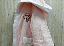 Детский банный халат Volenka Девочка в шляпе - 12155-01